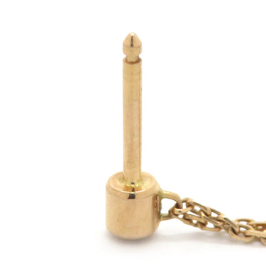 カルティエ Cartier トリニティ ダイヤ ホワイトゴールドXイエローゴールドXピンクゴールド K18YG K18PG K18WG ピアス ドロップ 1P 750 18K