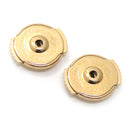 カルティエ Cartier トリニティ ダイヤ ホワイトゴールドXイエローゴールドXピンクゴールド K18YG K18PG K18WG ピアス ドロップ 1P 750 18K