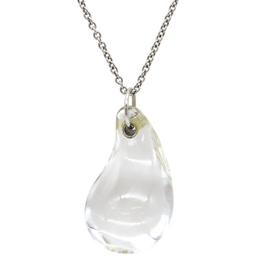 ティファニー Tiffany & Co ティアドロップ プラチナシルバー Pt950 ロッククリスタル ネックレス T&Co. エルサペレッティ