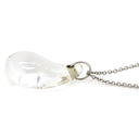 ティファニー Tiffany & Co ティアドロップ プラチナシルバー Pt950 ロッククリスタル ネックレス T&Co. エルサペレッティ