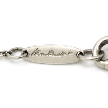 ティファニー Tiffany & Co ティアドロップ プラチナシルバー Pt950 ロッククリスタル ネックレス T&Co. エルサペレッティ