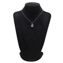 ティファニー Tiffany & Co ティアドロップ プラチナシルバー Pt950 ロッククリスタル ネックレス T&Co. エルサペレッティ