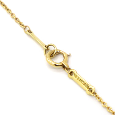 ティファニー Tiffany & Co バイザヤード シングルダイヤモンド ペンダント イエローゴールド K18YG ダイヤモンド ネックレス 750YG T&Co. 1石 エルサペレッティ