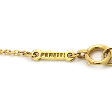 ティファニー Tiffany & Co バイザヤード シングルダイヤモンド ペンダント イエローゴールド K18YG ダイヤモンド ネックレス 750YG T&Co. 1石 エルサペレッティ