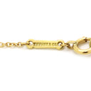 ティファニー Tiffany & Co バイザヤード シングルダイヤモンド ペンダント イエローゴールド K18YG ダイヤモンド ネックレス 750YG T&Co. 1石 エルサペレッティ