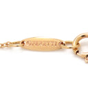 ティファニー Tiffany & Co バイザヤード シングルダイヤモンド ペンダント イエローゴールド K18YG ダイヤモンド ネックレス 750YG T&Co. 1石 エルサペレッティ