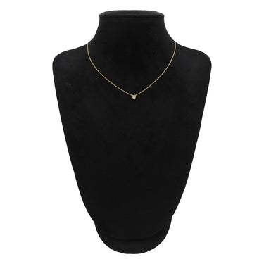 ティファニー Tiffany & Co バイザヤード シングルダイヤモンド ペンダント イエローゴールド K18YG ダイヤモンド ネックレス 750YG T&Co. 1石 エルサペレッティ