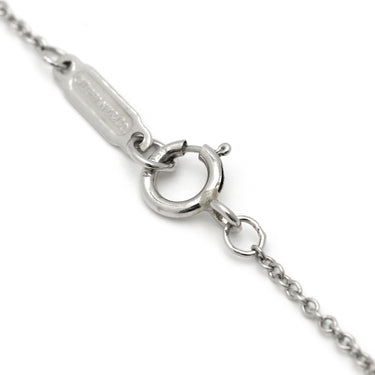 ティファニー Tiffany & Co ソリティア ダイヤモンド ペンダント 60007524 プラチナシルバー Pt950 ダイヤモンド ネックレス PT950 1Pダイヤ