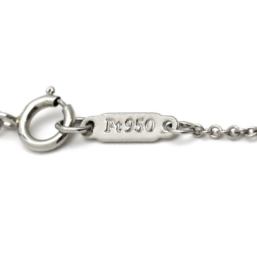 ティファニー Tiffany & Co ソリティア ダイヤモンド ペンダント 60007524 プラチナシルバー Pt950 ダイヤモンド ネックレス PT950 1Pダイヤ