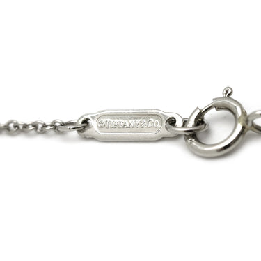 ティファニー Tiffany & Co ソリティア ダイヤモンド ペンダント 60007524 プラチナシルバー Pt950 ダイヤモンド ネックレス PT950 1Pダイヤ