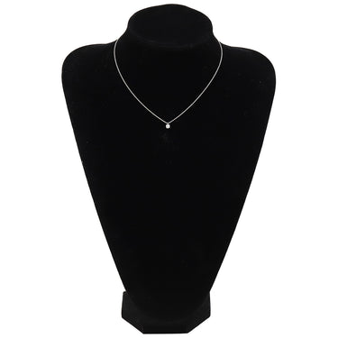 ティファニー Tiffany & Co ソリティア ダイヤモンド ペンダント 60007524 プラチナシルバー Pt950 ダイヤモンド ネックレス PT950 1Pダイヤ