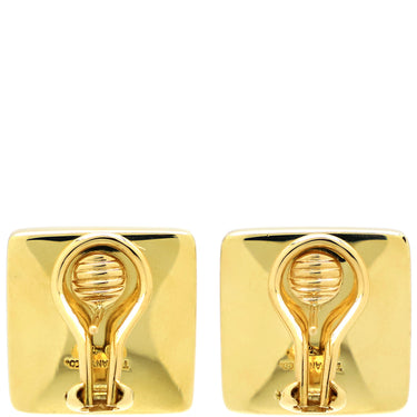 ティファニー Tiffany & Co ヴィンテージ サイコロモチーフ ホワイトXブラックXイエローゴールド K18YG オニキス マザーオブパール ピアス 黒 白 ダイス