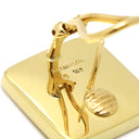 ティファニー Tiffany & Co ヴィンテージ サイコロモチーフ ホワイトXブラックXイエローゴールド K18YG オニキス マザーオブパール ピアス 黒 白 ダイス