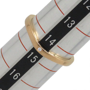 カルティエ Cartier バレリーナ カーブ CRB4098655 ピンクゴールド K18PG ダイヤモンド #55(JP15) リング 指輪 3Pダイヤ 14号