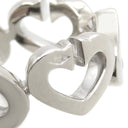 カルティエ Cartier Cハート ダイヤ ホワイトゴールド K18WG ダイヤモンド ＃48(JP8) リング 指輪 750 WG 18金 18K 8号