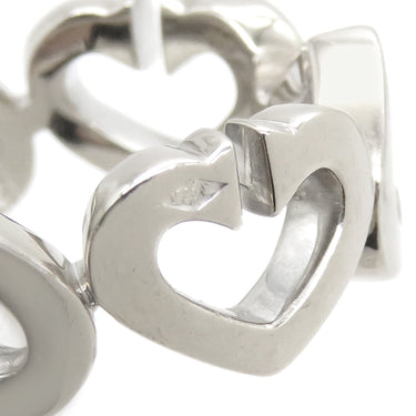 カルティエ Cartier Cハート ダイヤ ホワイトゴールド K18WG ダイヤモンド ＃48(JP8) リング 指輪 750 WG 18金 18K 8号