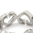 カルティエ Cartier Cハート ダイヤ ホワイトゴールド K18WG ダイヤモンド ＃48(JP8) リング 指輪 750 WG 18金 18K 8号