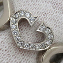 カルティエ Cartier Cハート ダイヤ ホワイトゴールド K18WG ダイヤモンド ＃48(JP8) リング 指輪 750 WG 18金 18K 8号