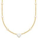 カルティエ Cartier ハートシェイプダイヤ イエローゴールド K18YG ネックレス 18金 18K