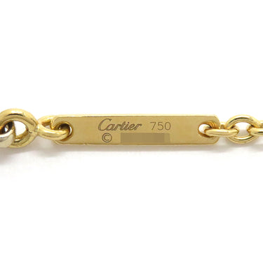 カルティエ Cartier ハートシェイプダイヤ イエローゴールド K18YG ネックレス 18金 18K