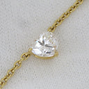 カルティエ Cartier ハートシェイプダイヤ イエローゴールド K18YG ネックレス 18金 18K