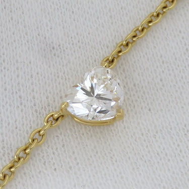 カルティエ Cartier ハートシェイプダイヤ イエローゴールド K18YG ネックレス 18金 18K
