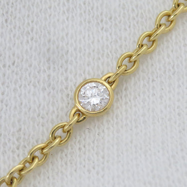 カルティエ Cartier ハートシェイプダイヤ イエローゴールド K18YG ネックレス 18金 18K