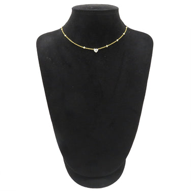 カルティエ Cartier ハートシェイプダイヤ イエローゴールド K18YG ネックレス 18金 18K