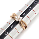 ポンテヴェキオ Ponte Vecchio ダイヤ リング　 ピンクゴールド K18PG ダイヤモンド リング 指輪 750PG 6P フラワー 8号