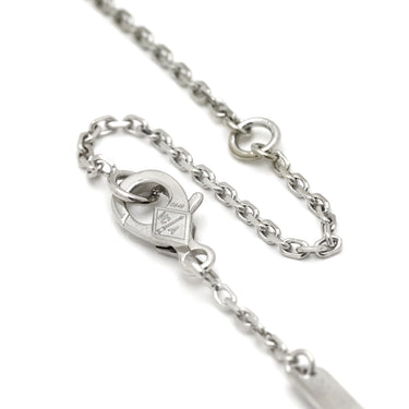 ヴァンクリーフアーペル Van Cleef & Arpels ヴィンテージ アルハンブラ ペンダント VCARP6L800 ホワイトゴールド K18WG ダイヤモンド ネックレス 2020年ホリデー限定 Au750 ギヨシェ　