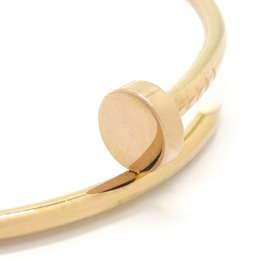 カルティエ Cartier ジュストアンクル SM B6062515 ピンクゴールド K18PG #15 ブレスレット 750PG JUSTE UN CLOU