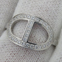 エルメス HERMES シェーヌダンクル コントゥール MM H123603B 00052 ホワイトゴールド K18WG ダイヤモンド #52(JP12) リング 指輪 750AU 11.5号