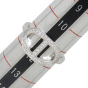 エルメス HERMES シェーヌダンクル コントゥール MM H123603B 00052 ホワイトゴールド K18WG ダイヤモンド #52(JP12) リング 指輪 750AU 11.5号