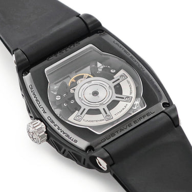 腕時計 クストス CVSTOS チャレンジ ギュスターヴ エッフェル CVT-EIFFEL-CPTT BST 自動巻き メンズ ブラックPVD SS 限定30本