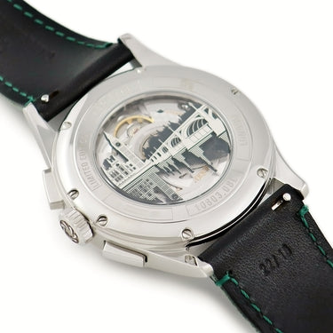 腕時計 カール F ブヘラ Carl F. Bucherer ヘリテージ バイコンパックス アニュアル ロンドン 00.10803.08.92.92 自動巻き メンズ 緑 限定