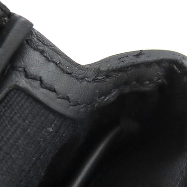 エルメス HERMES メッセンジャー オールバック ブラック スイフト トワルビヴァーク ショルダーバッグ シルバー金具 黒