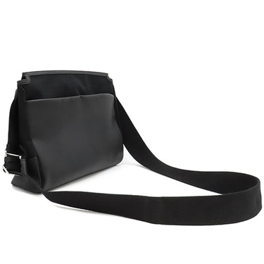 エルメス HERMES メッセンジャー オールバック ブラック スイフト トワルビヴァーク ショルダーバッグ シルバー金具 黒