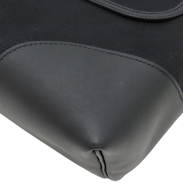 エルメス HERMES メッセンジャー オールバック ブラック スイフト トワルビヴァーク ショルダーバッグ シルバー金具 黒