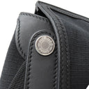 エルメス HERMES メッセンジャー オールバック ブラック スイフト トワルビヴァーク ショルダーバッグ シルバー金具 黒