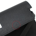 エルメス HERMES ケリーウォレット ロング ブラック ヴォーエプソン 長財布 シルバー金具 黒