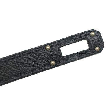 エルメス HERMES ケリーウォレット ロング ブラック ヴォーエプソン 長財布 シルバー金具 黒