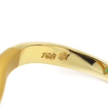 カレライカレラ Carrera y Carrera ハンドモチーフ エメラルドリング イエローゴールド K18YG エメラルド リング 指輪 18金 750 イエローゴールド 手モチーフ 12号