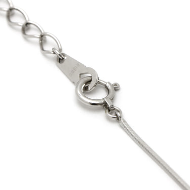 TASAKI TASAKI ブルートパーズ ダイヤ ブルーXホワイトゴールド K18WG ブルートパーズ ダイヤモンド ネックレス バケットカット 750WG