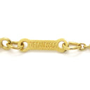 ティファニー Tiffany & Co ダブル ティアドロップ イエローゴールド K18YG ネックレス エルサペレッティ 18K T&Co.