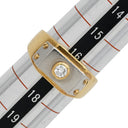 ノンブランド NON BRAND ダイヤ コンビリング イエローゴールドXプラチナシルバー K18YG Pt900 ダイヤモンド リング 指輪 1P 1粒ダイヤ 16.5号