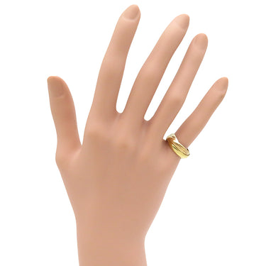 カルティエ Cartier トリニティクラシック ホワイトゴールドXイエローゴールドXピンクゴールド K18WG K18YG K18PG #48(JP8) リング 指輪 3連 3カラー 7.5号