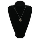 ノンブランド NON BRAND アメリカン イーグルコイン ペンダント ホワイトゴールドXプラチナシルバー K18WG Pt1000 ダイヤモンド ネックレス 750 18K .9995プラチナムコイン