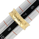 ティファニー Tiffany & Co 1837 ナロー イエローゴールド K18YG リング 指輪 750 18K 8号