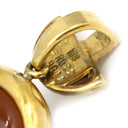 ノンブランド NON BRAND 色石 ダイヤモンド ルビー カルセドニー イエローゴールド K18YG ダイヤモンド ルビー カルセドニー ペンダントトップ グリーン レッド ヒエログリフ