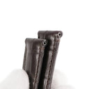 パネライ PANERAI 純正 クロコバンド ダークブラウン クロコダイル 腕時計パーツ 未使用 替え ベルト 本革 アリゲーター ストラップ バックル用 24ｍｍ ダークブラウン こげ茶